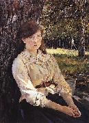 Girl in the Sunlight. Valentin Serov